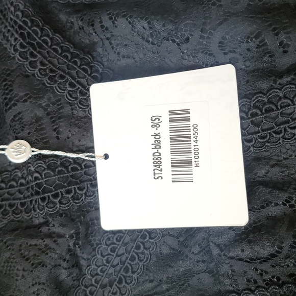 THE MEETING GROUND DRESS BLACK - Picture 7 of 7